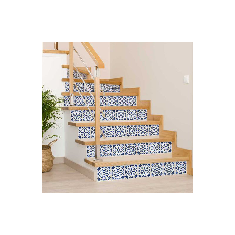 4'' W x 4'' L Vinyl Peel and Stick Field Tile