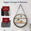 Kelson 2 Piece Circle Accent Shelf