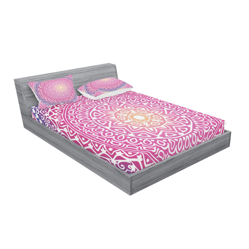 Microfiber Sheet Set, Queen Sheet Set with Fitted Sheet