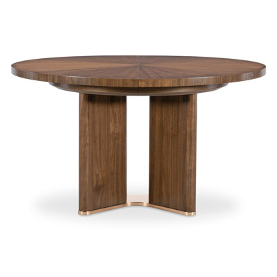 Eleana Round Dining Table With One 20-Inch Leaf