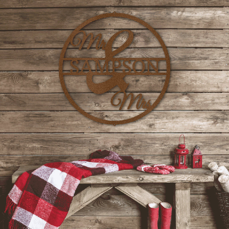 Wall Decor on Metal, Copper, 60cm H x 60cm W x 0.2cm D, Yes
