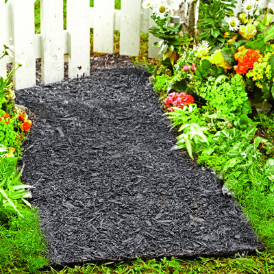 Raedon Permanent Mulch Recycled Rubber Pathway