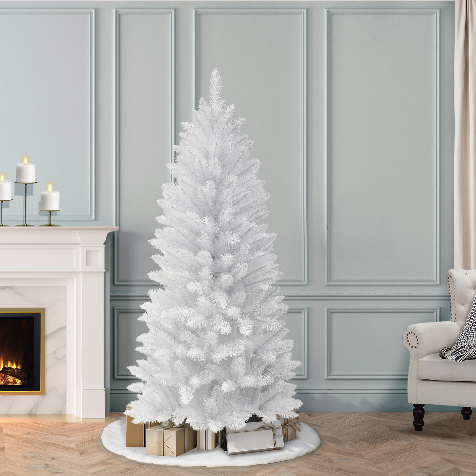 Grai Artificial Christmas Tree, 6'