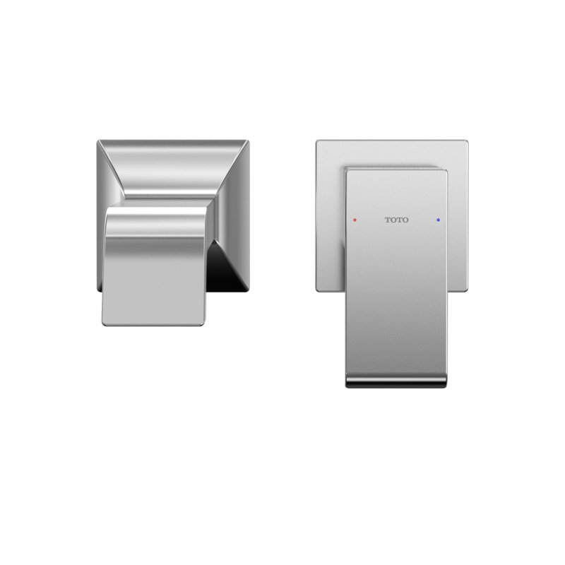 Robinet de salle de bain mural à poignée simple 1,2 GPM TOTO® avec technologie COMFORT GLIDE, chrome poli, Chrome poli
