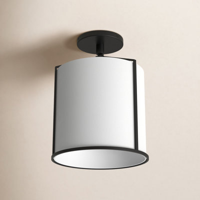 Single Light Semi Flush Mount