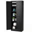 Armoire en métal avec 5 tablettes réglables