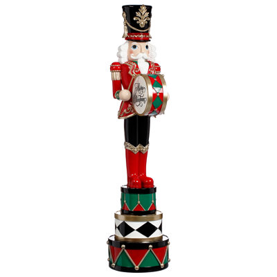 Drummer Nutcracker - 48 Inches