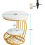Table d'appoint Ondray, table de bout, table d'appoint, table d'appoint de salon, avec rangement-1896580665-1896580666
