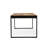 Almodovar Loon Peak Solid Wood Trestle Dining Table-1409033600-1409033601
