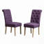 Chaise parsons capitonnée en bois massif-114326718