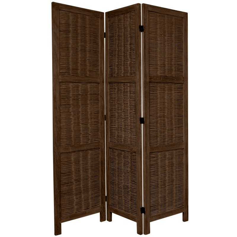 Cloison pliante Mabie, Brun brûlé, 3