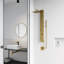 Panneau de douche Orchid Retrofit 39,38 "avec pomme de douche fixe-69968251