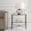Allenhurst Glass End Table