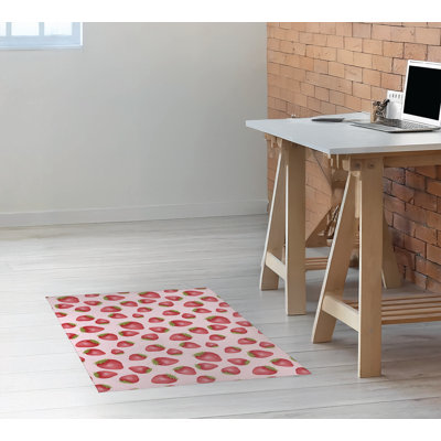 Tapis de bureau Summer Strawberries