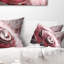 Soucoupe volante en cristal - Coussin décoratif à imprimé floral-30735246