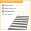 Runner Striped Flatweave Area Rug-737114034