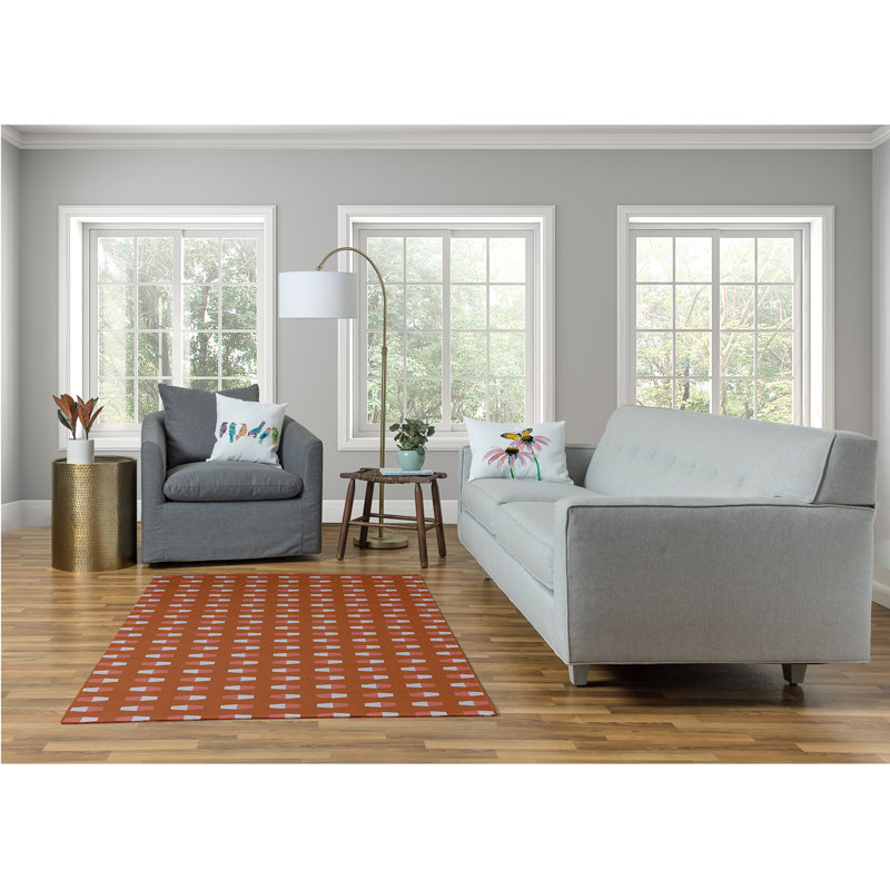 Chenille Indoor Rug, Rectangle 4' x 6'