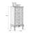 Walnut Solid Wood Accent Cabinet