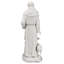 Statue en résine de marbre Saint François d'Assise