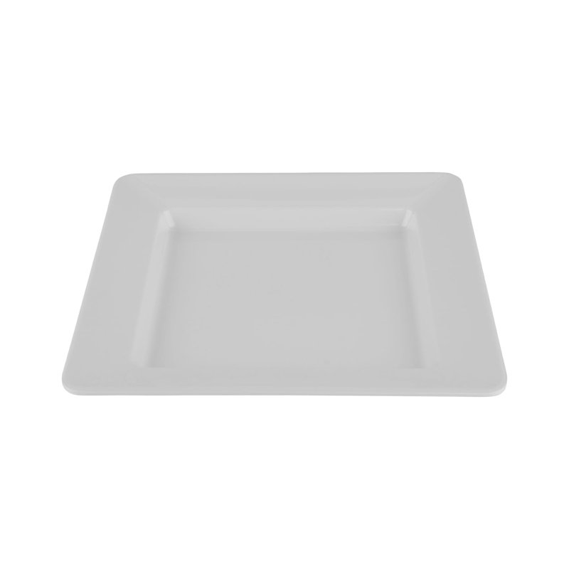 ML-12-W - Assiette carrée 12 po, profondeur 0,75 po