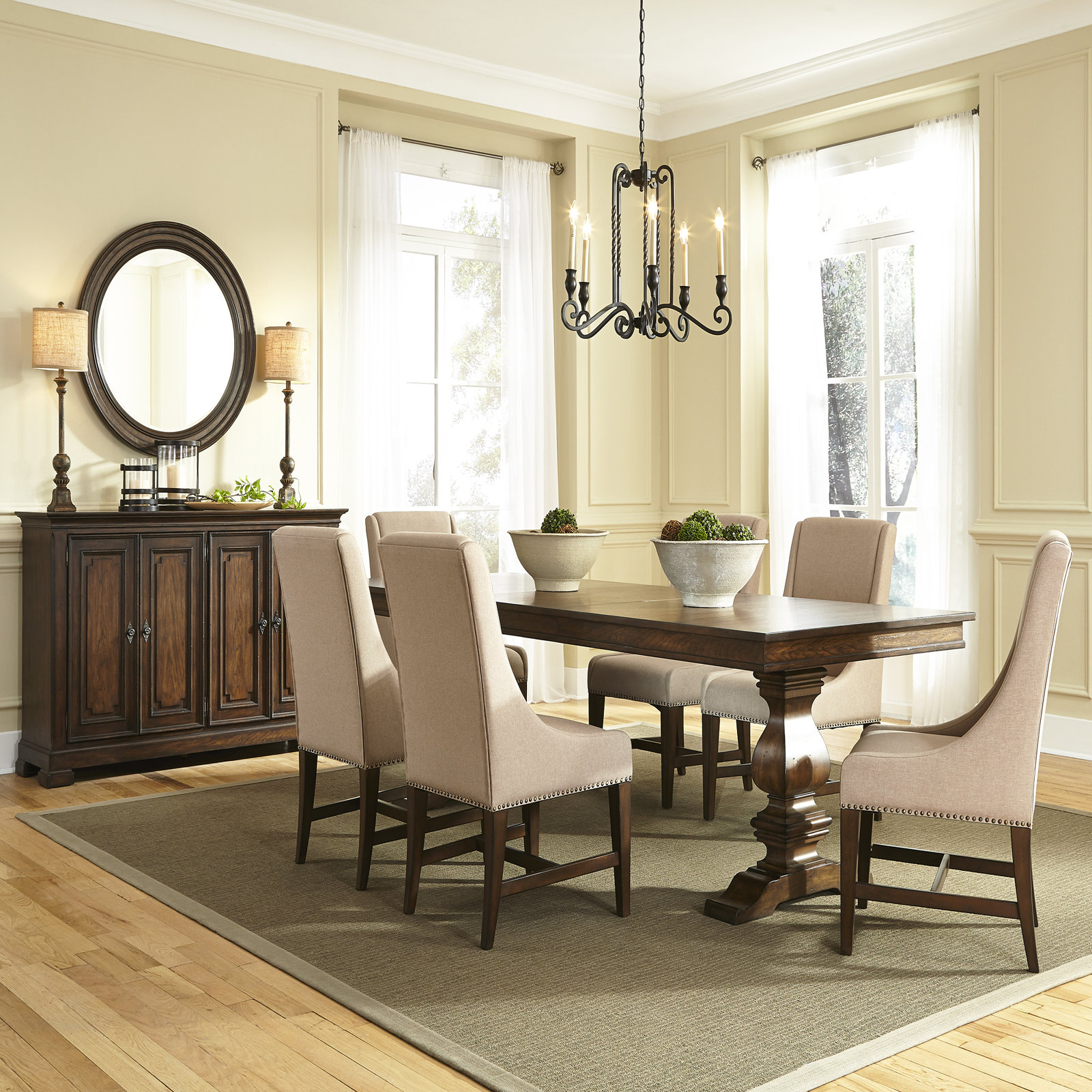 Barlow Dining Table Set with Removable Leaf