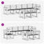 310cm Wide Patio Sectional Set