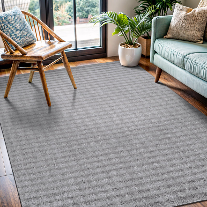 Tapis intérieur antidérapant doux, Rectangulaire 8 pi x 10 pi