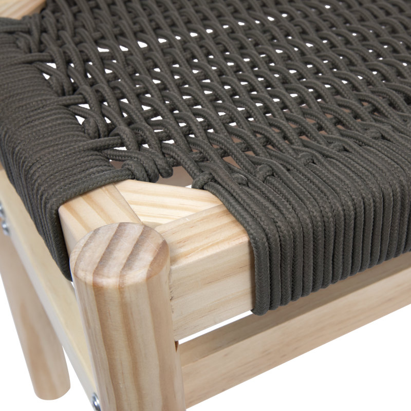 Angie Upholstered Bench, Green