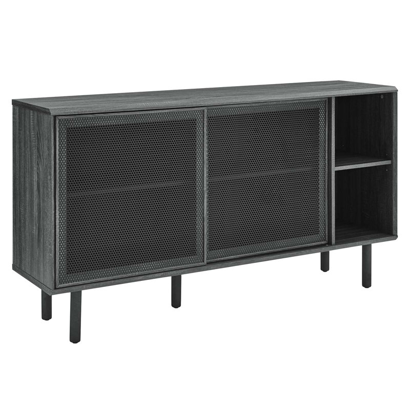 Modway Kurtis 59" Sideboard, Charcoal