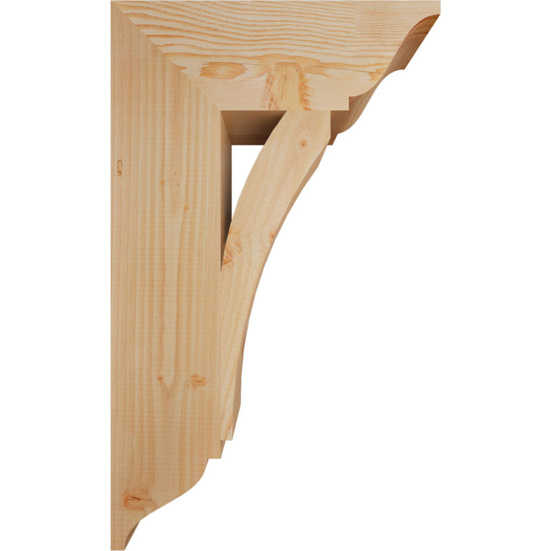 Thorton Traditional Bracket, 30"H x 5.5"W x 18"D, Douglas Fir (Smooth)