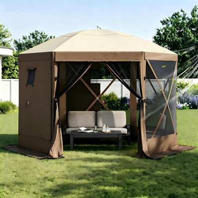 Tente d'abri escamotable 10X10ft