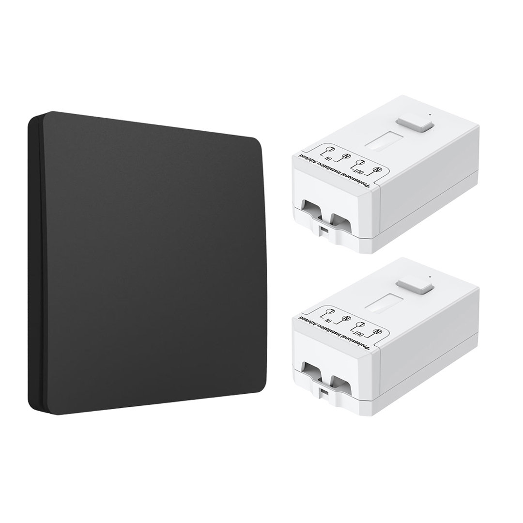Ener-J Unisex Black Gang Wireless Kinetic Switch Kit With 500W Rf Receivers In Size 2 - Image 6