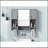 Modern 35'' X 28'' Modern Wall Mounted Bathroom Storage Cabinet, Bathroom Wall Cabinet With Mirror, Medicine Cabinet With Towels Bar-1805880867