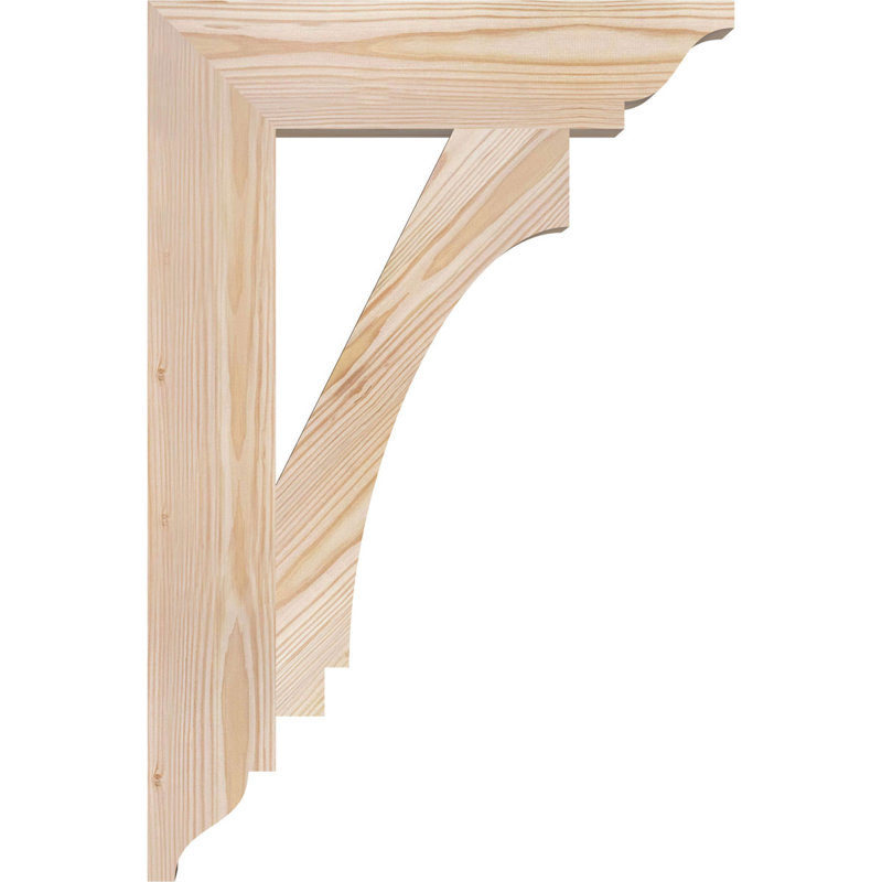 Support impérial traditionnel, H 24 po x l 3,5 po x P 16 po, Douglas (lisse)