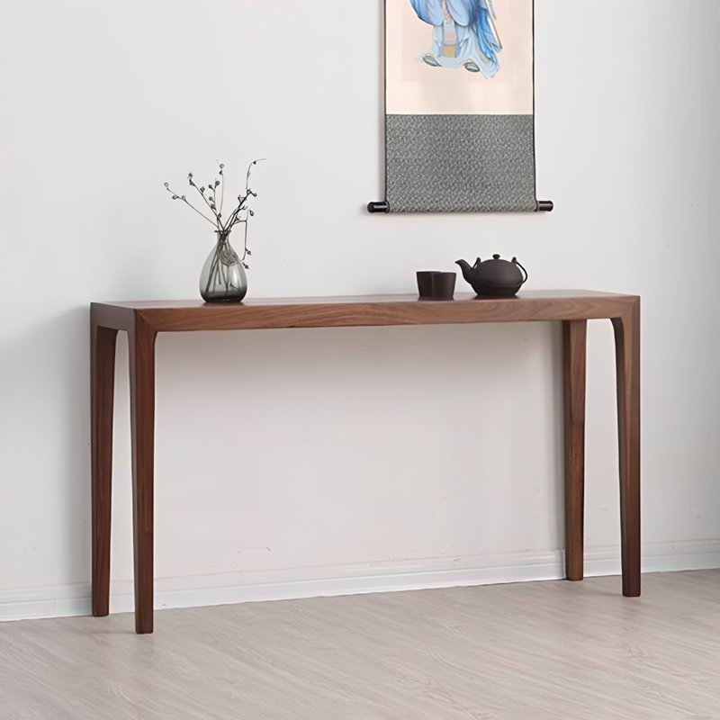Console de style chinois simple et élégante, 34.6" H x 70.9" W x 11.8" D