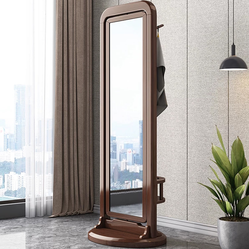 Miroirs pleine grandeur en bois massif de forme libre