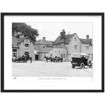 Bolton Abbey, Transport 1909 - Single Picture Frame Print