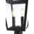 Leandra Outdoor Post Light in Black-380393320
