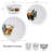 Studio Nova Woodland 12-Piece Porcelain Dinnerware Set, Service for 4