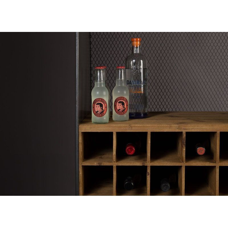Vino Solid Wood Bar Cabinet