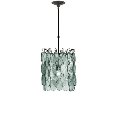 Luminaire suspendu cylindrique à 1 lumière Airlie