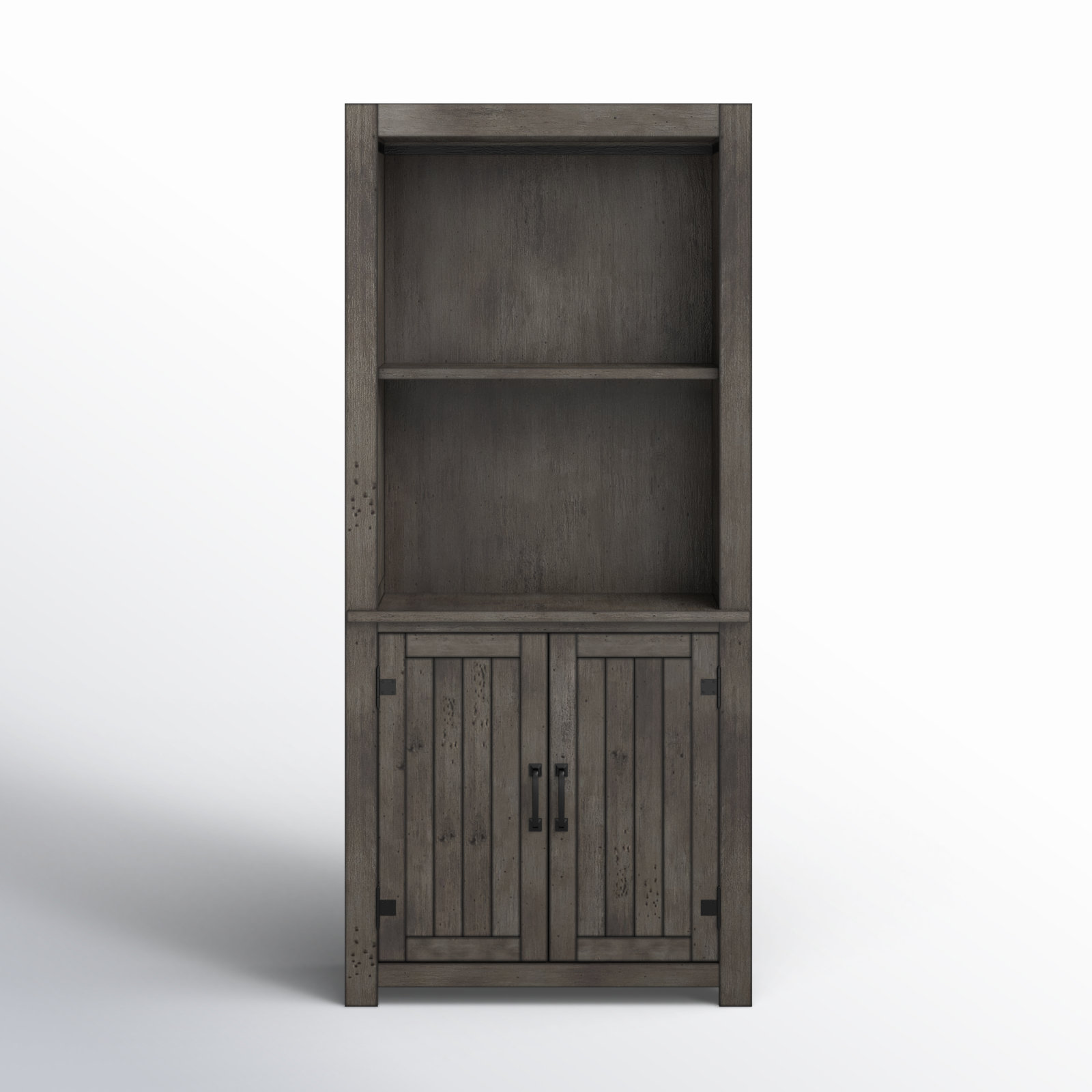 Birch Lane™ Chesterwood 72 inch Bookcase, Smoked Grey Finish & Reviews ...