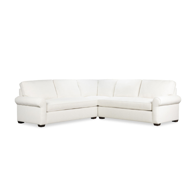 Canapé modulaire rembourré 3 pièces Porter, Chenille Crypton® neige Nomad