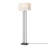 Ricci 62'' Matte Floor Lamp Floor Lamp Set