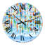 Bijoux de coquillage et de perles - Horloge murale traditionnelle-70835927