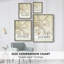 Impression florale vintage encadrée CLX - bois massif-868780255