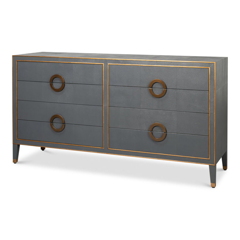 Shagreen 76'' Sideboard, Gray