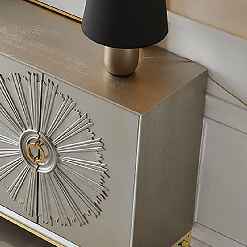 Buffet multifonctionnel, Argent