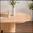 59 Inch Oval Dining Table With 2-layer Storage Shelf