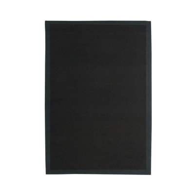 Morvant Solid Colour Hand Woven 160cm X 230cm Area Rug